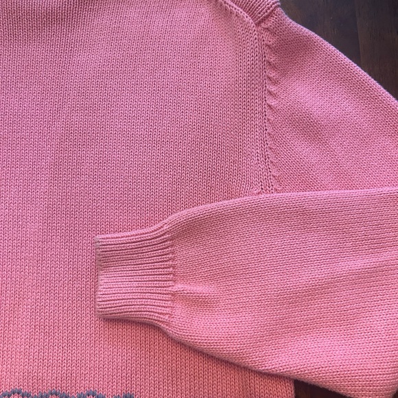 Vintage Eddie Bauer Patterned Sweater Size Medium - Picture 7 of 8